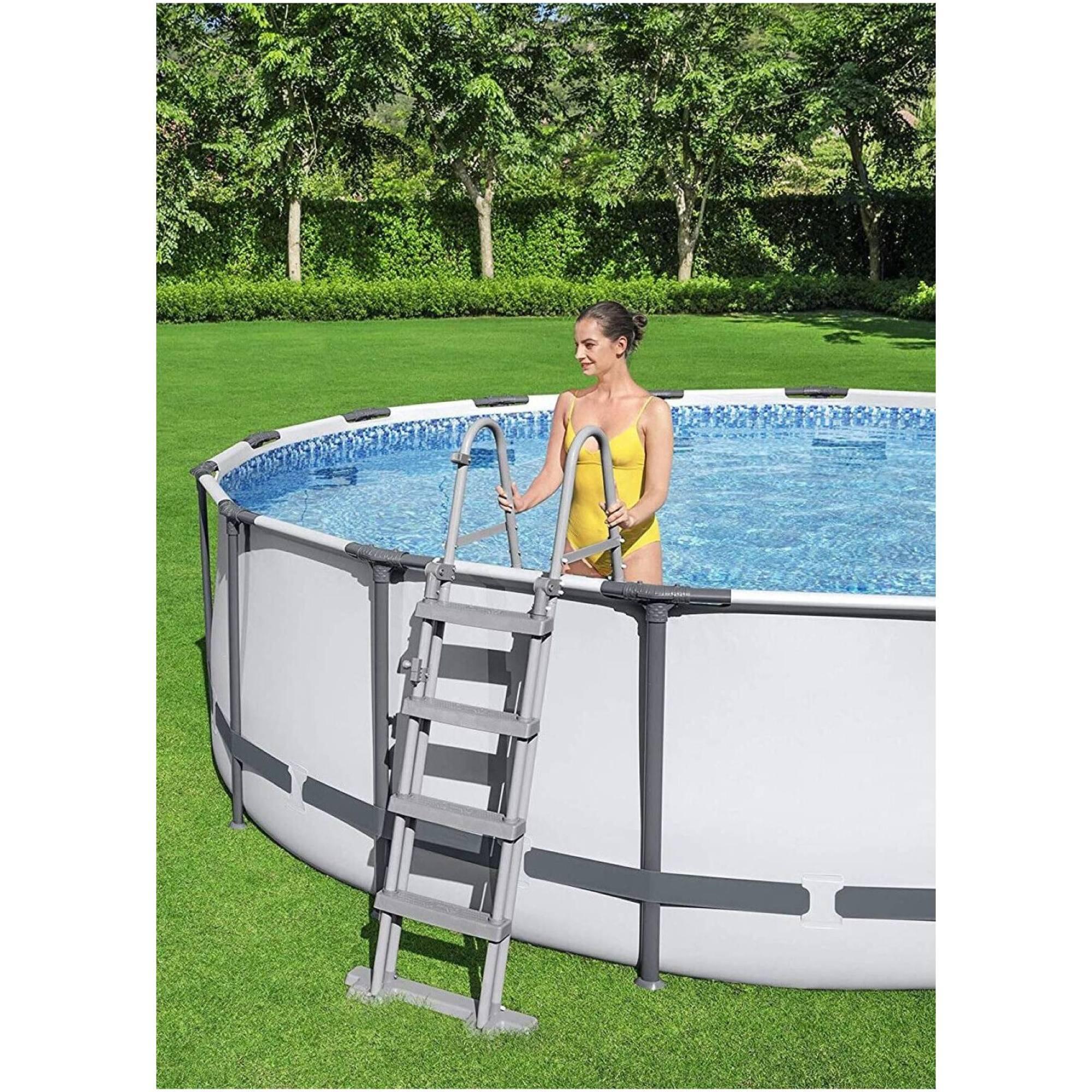 Bestway Frame Pool Steel Pro Komplettset457x122cm 2/6