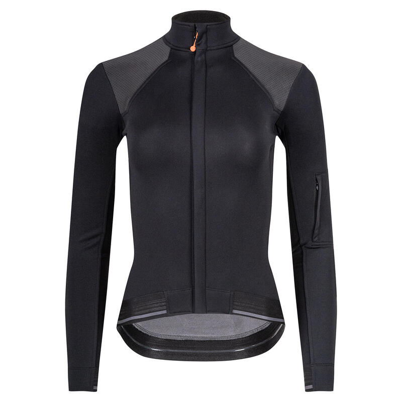 Dames wieler Jas Softshell Diep Winter Signature Antraciet