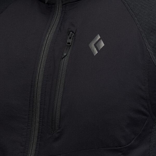 Heren bodywarmer Black Diamond Coefficient Light Hybrid 3/5