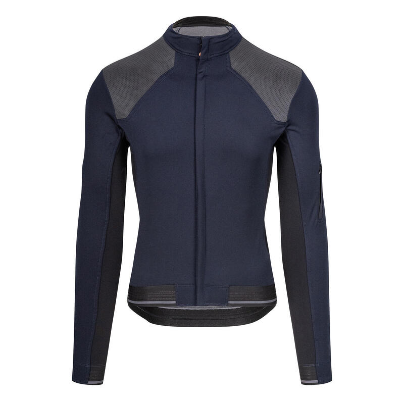 Heren wieler Jas Softshell Diep Winter Signature Marineblauw / Zwart