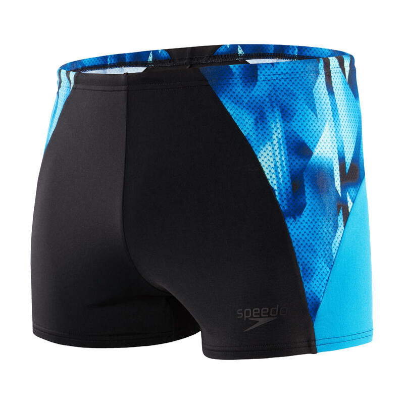 ECO ENDURANCE+ MEN'S SPLICE AQUASHORT - BLACK/BLUE