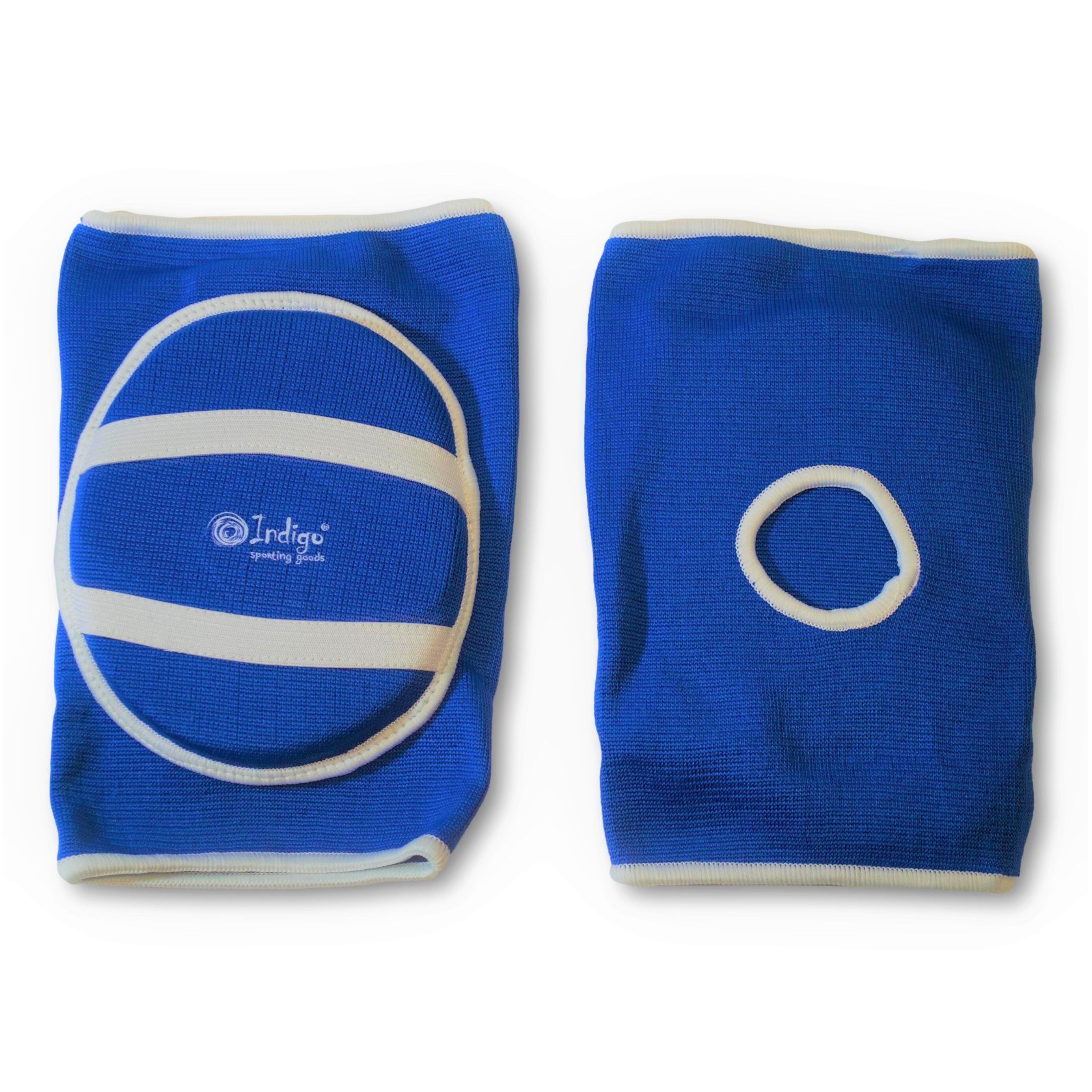 Rodillera Acolchada para Volleyball INDIGO Talle S Azul 3/4
