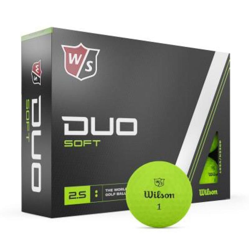 Palline da golf Wilson Duo Soft Verde