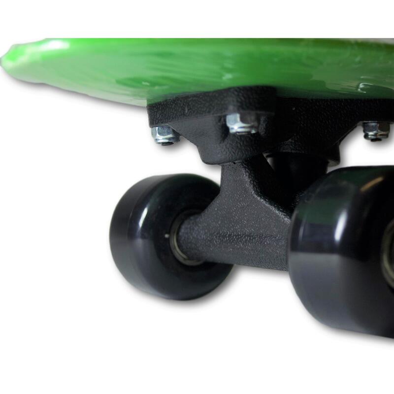Skateboard de PVC Infantil INDIGO 43,18 * 12,7 cm Verde Claro