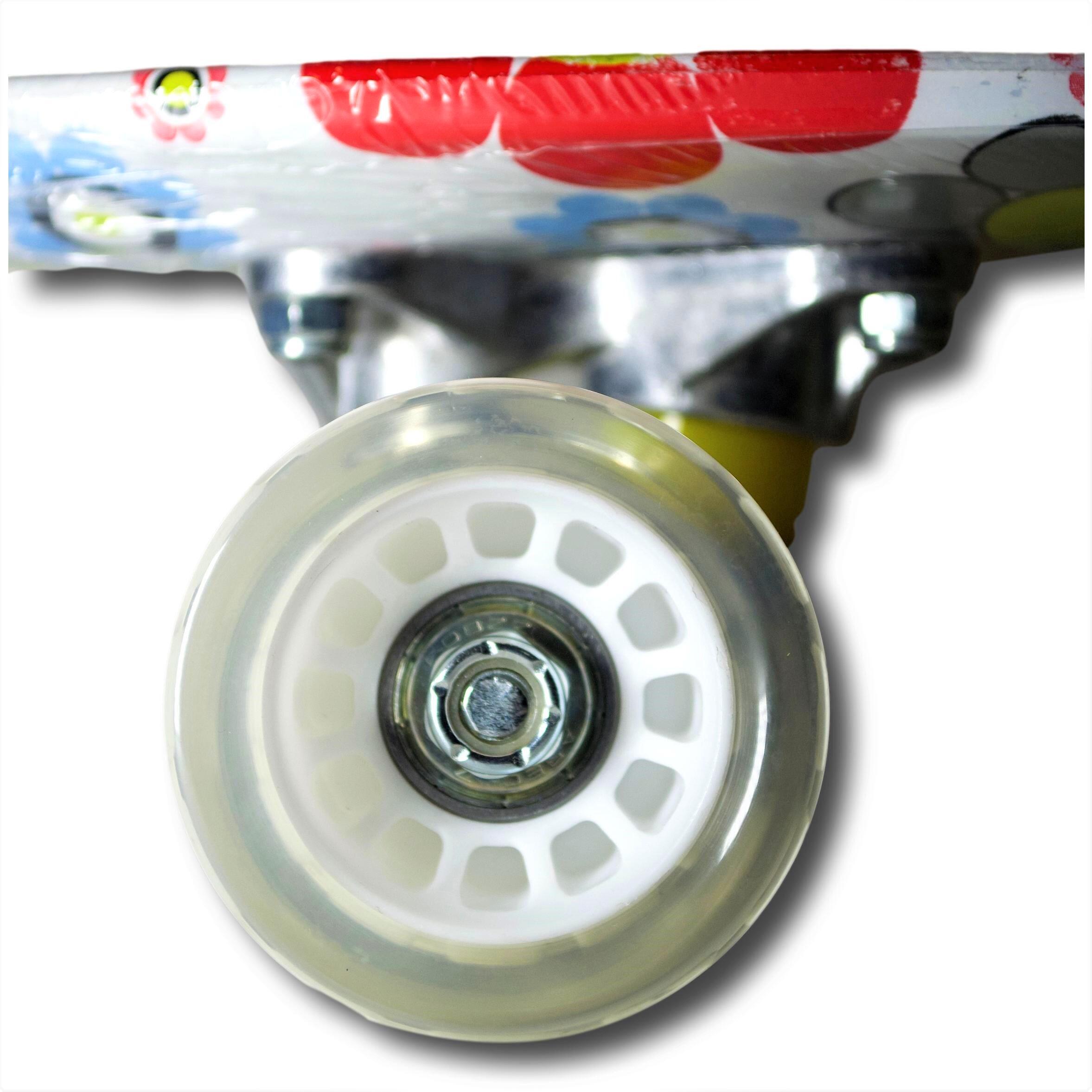 Skate Criança de PU GRAFFITI INDIGO 56,5*15 cm 3/3