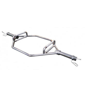 Hex-Stange mit Befestigungsring Sveltus Olympic 142 cm 50 mm