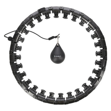 Hula hop z regulacją rozmiaru HMS HHW12 z wypustkami i obciążnikiemiem