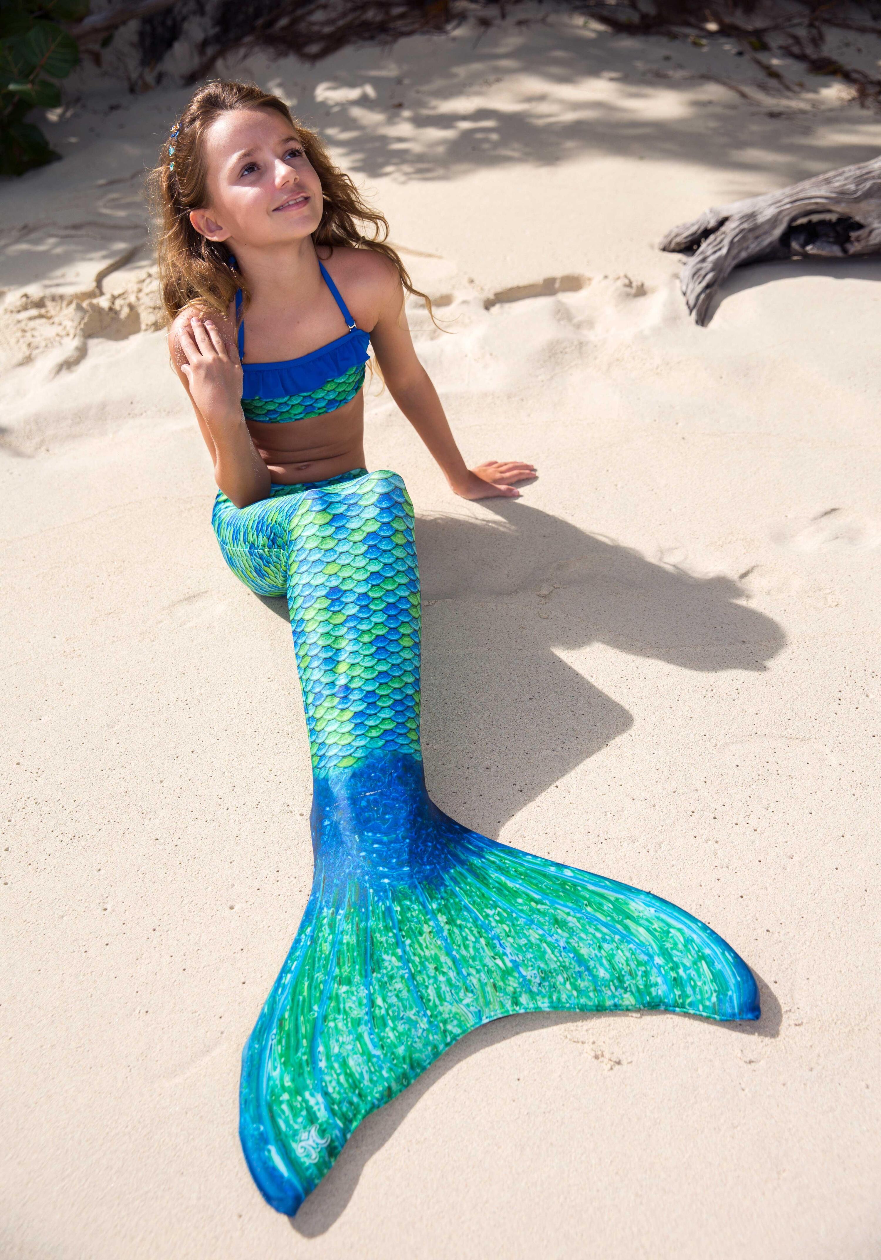 Nageoire de sirène Fin Fun « Mermaidens Original » AUSSIE GREEN 5/8