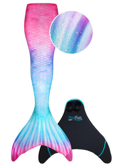 Meerjungfrauenflosse Limited Edition Fiji Fantasy für Erwachsene