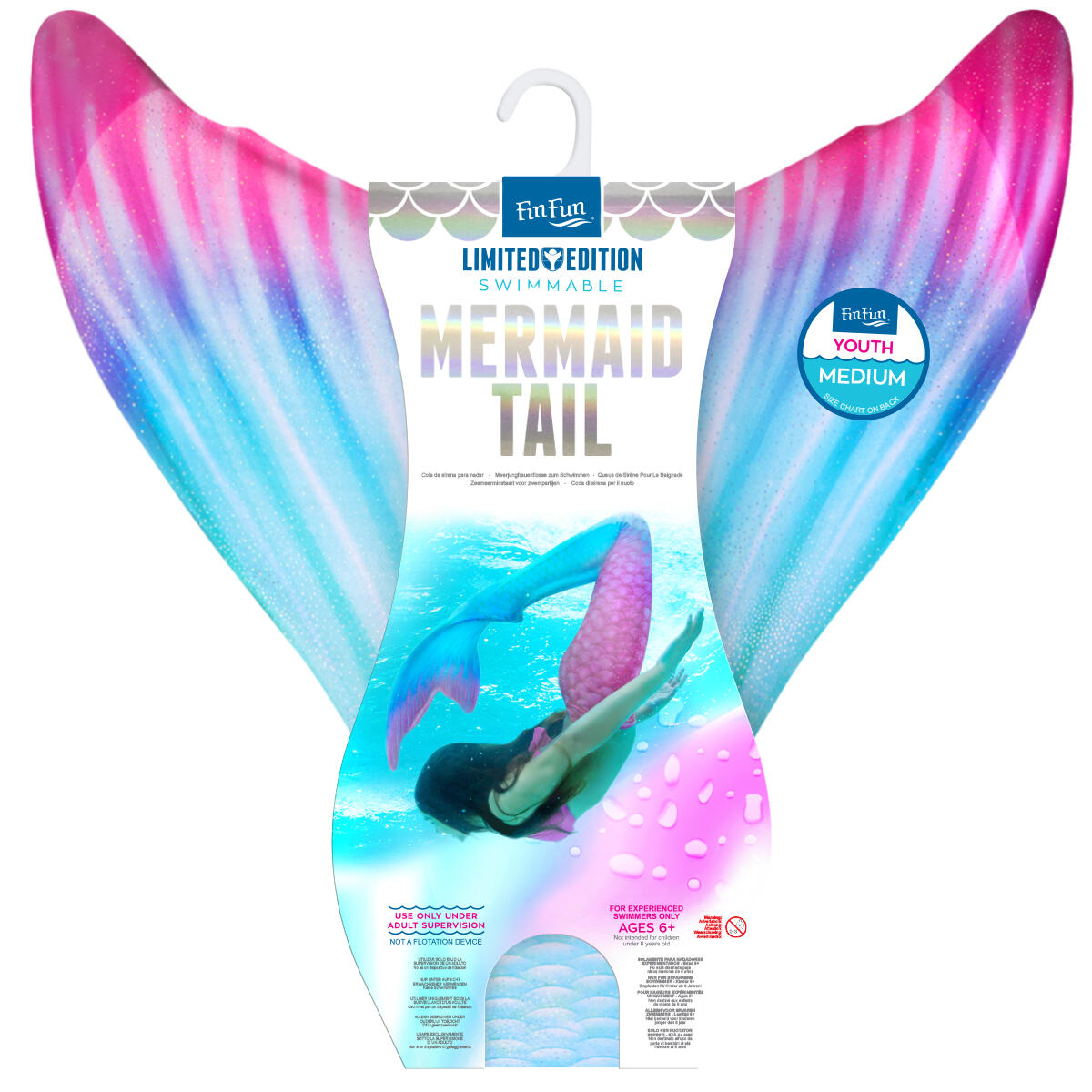 Palme de sirène Fin Fun « Édition limitée » FIJI FANTASY 7/8