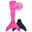Aileron de sirène « Mermaidens Original » MALIBU PINK