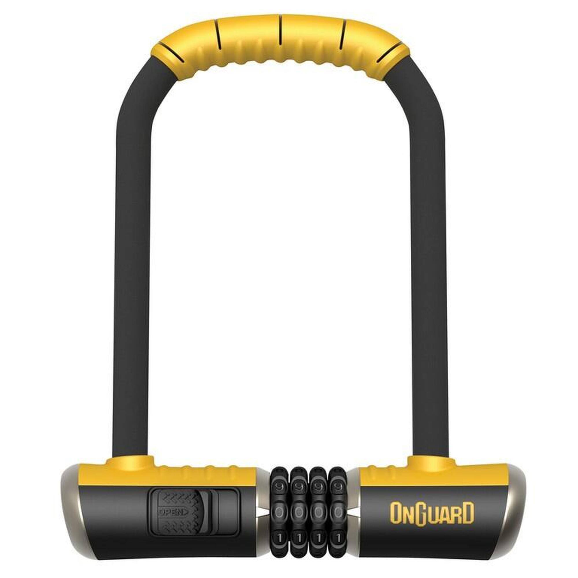 OnGuard Combo STD U-Lock Bicycle Lock 1/4