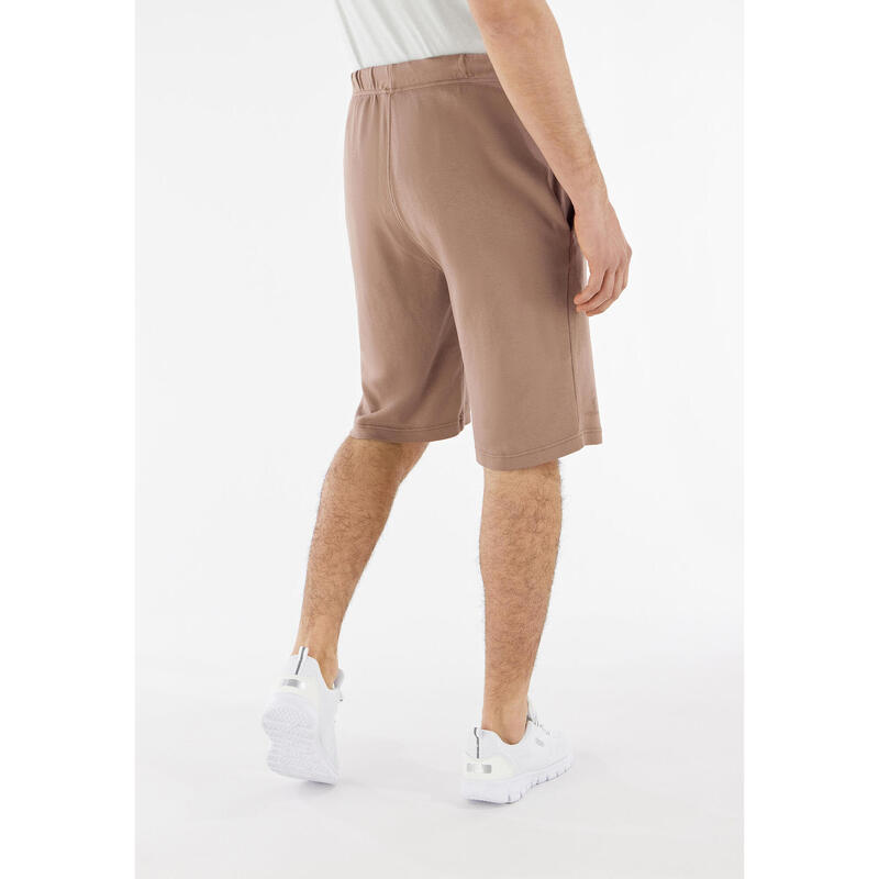 Pantaloncini in cotone con tasche e coulisse