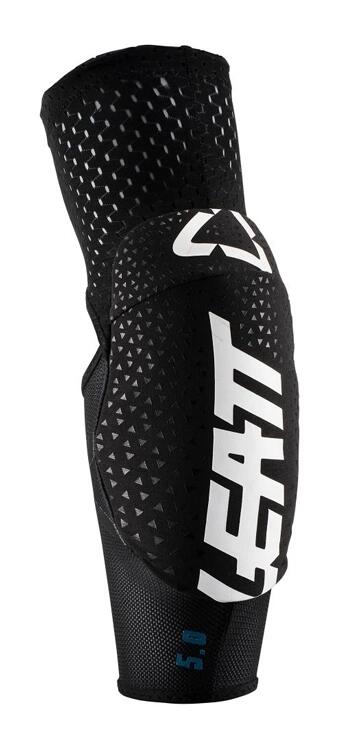 Protetores de cotovelo Leatt 3DF 5.0 preto / branco 3/5