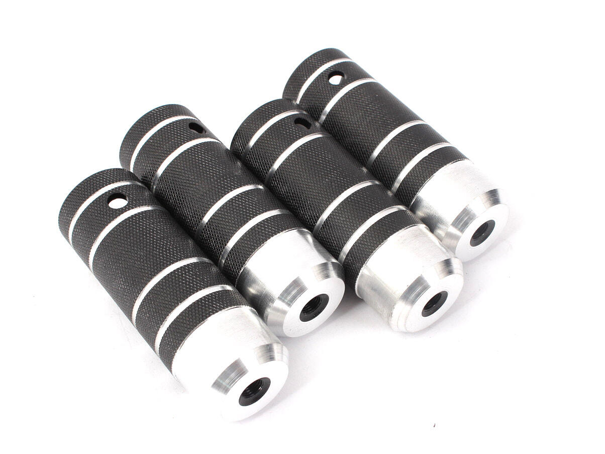 BMX PEGS COP 2 PAAR ZWART ALU 10/14MM KHEBIKES 4/4