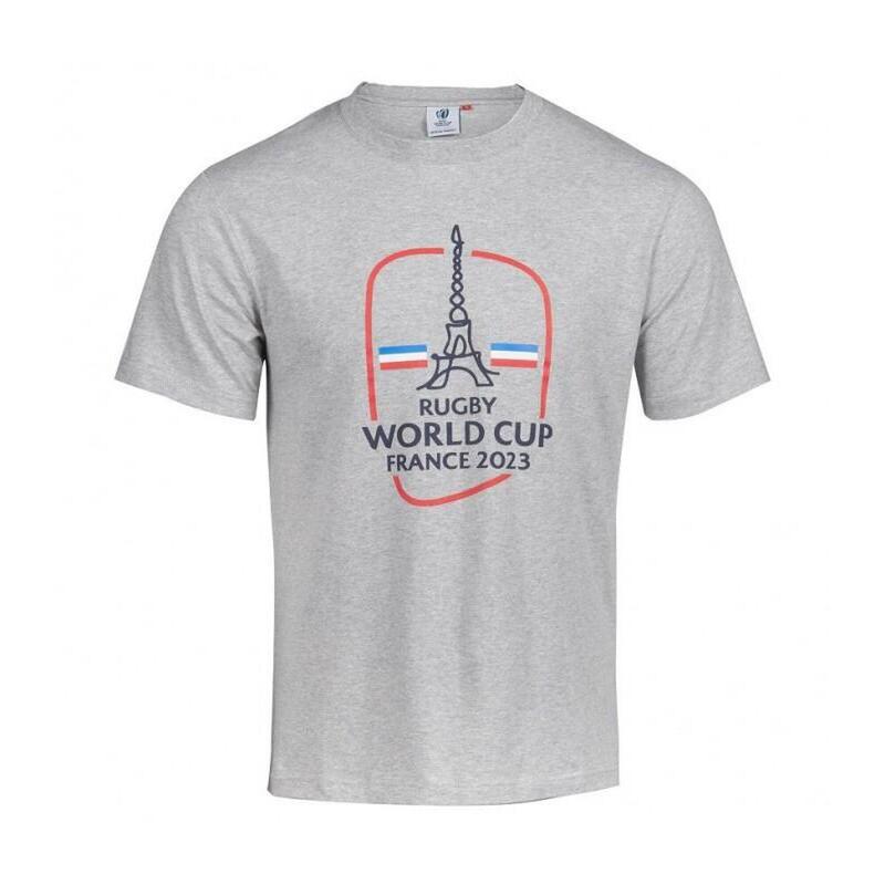 T-SHIRT GRIS TOUR EIFFEL - COUPE DU MONDE 2023 - RWC 2023