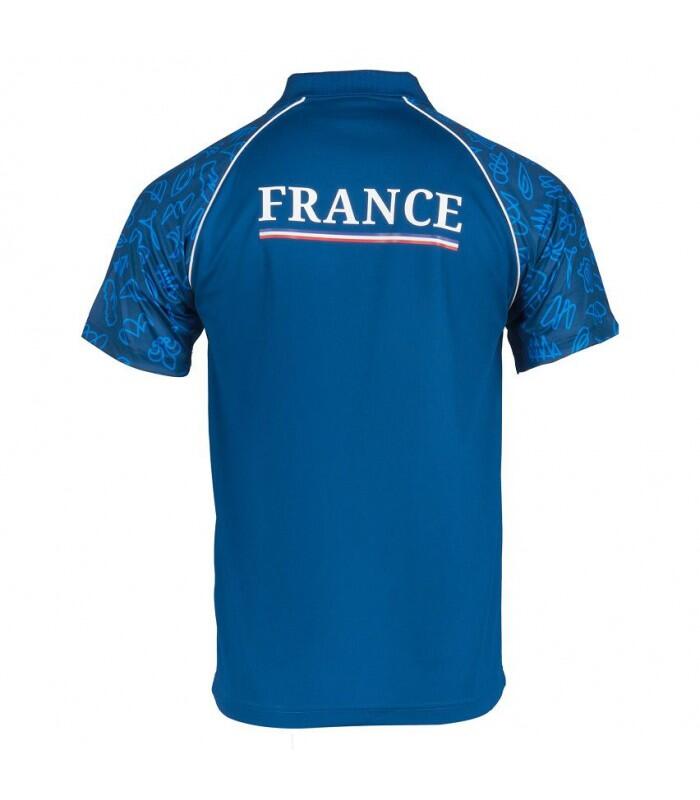 Rugby World Cup 2023 Mens France Polo Shirt 2/4