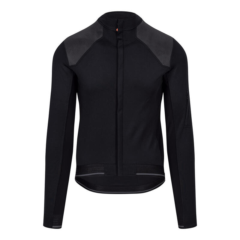 Giacca da ciclismo da uomo Softshell Inverno Profondo Signature Antracite