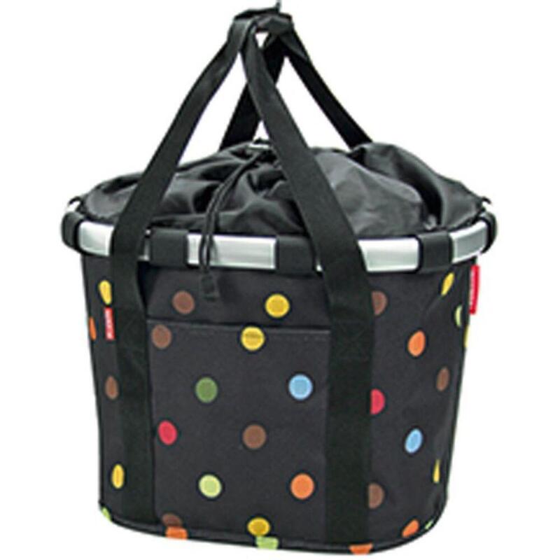 KLICKFIX Panier de roue avant "Bike Basket", points