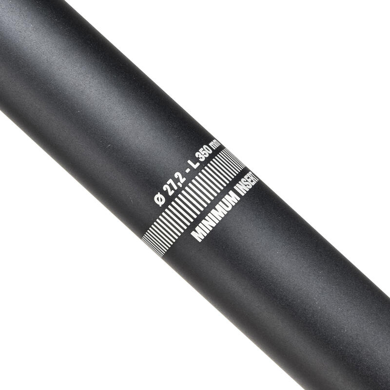 Deda Zero100 0mm SB Dritto Poste de Selle - 31,6mm, 350mm