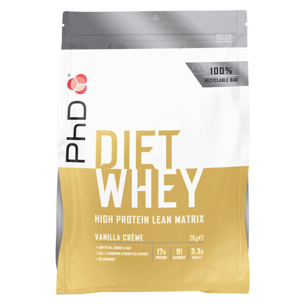 PHD NUTRITION PhD Nutrition | Diet Whey Powder | White Chocolate & Raspberry Flavour