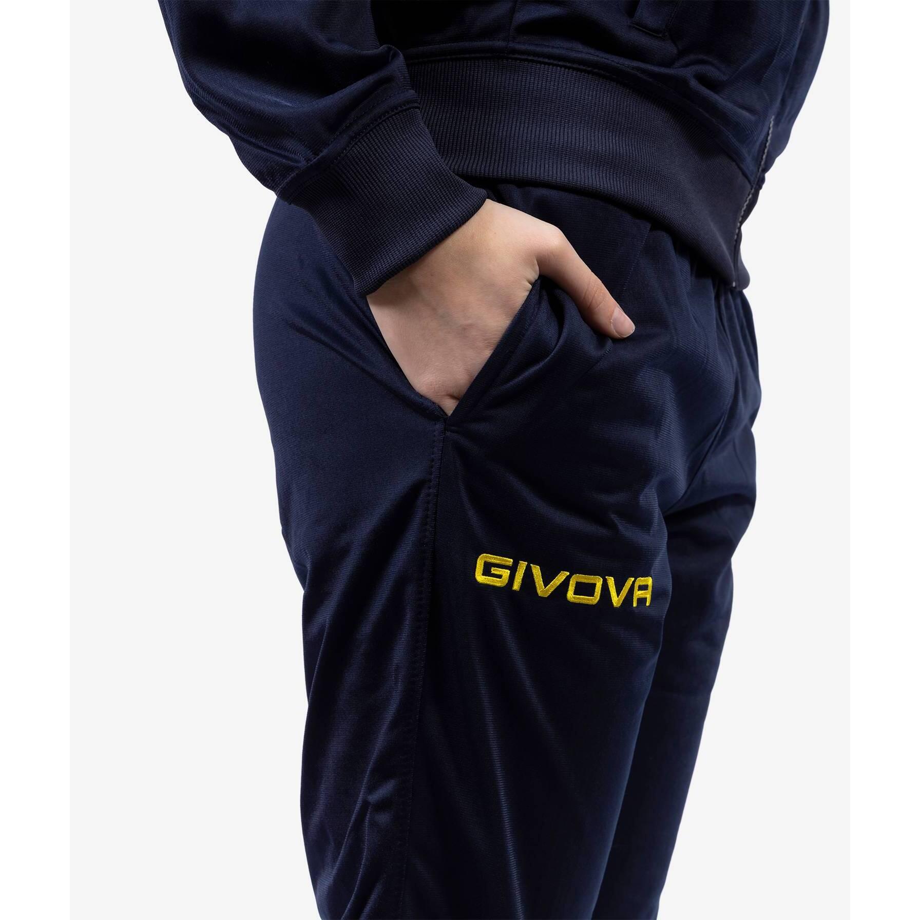 Givova - Survêtement Femme Givova Revolution - Survêtement - Bleu|rouge - Decathlon