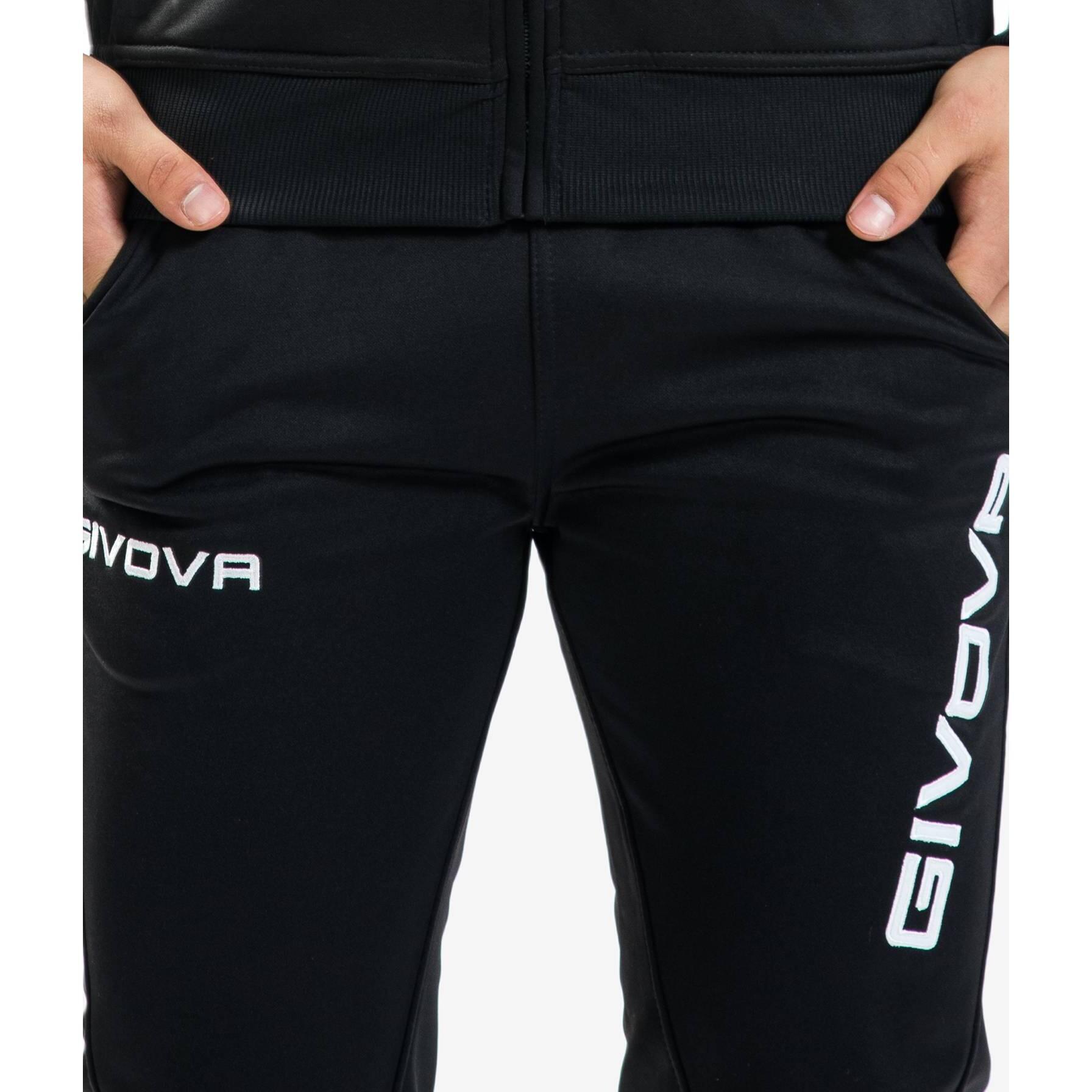 Survêtement Full Zip Homme - Givova noir 3/4