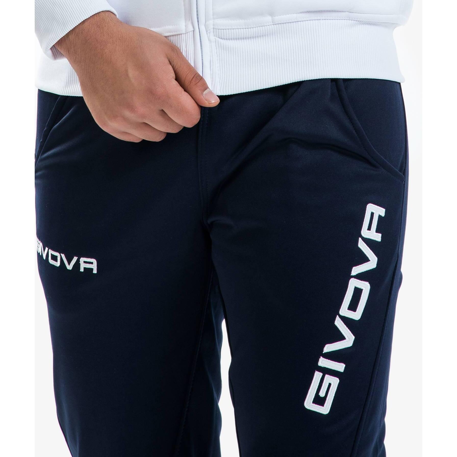 Fato de treino de velo Zip-up Givova One 3/4