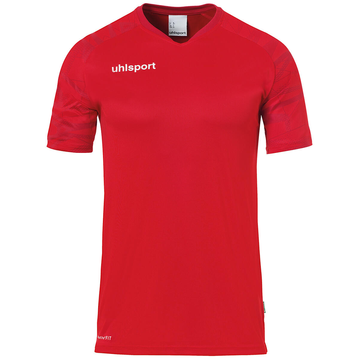 Uhlsport - T-shirt D'Entraînement Enfant Goal 25 Trikot Uhlsport - Maillot Manches Courtes - Blanc|noir|rouge -  4 À 6 Ans - Decathlon