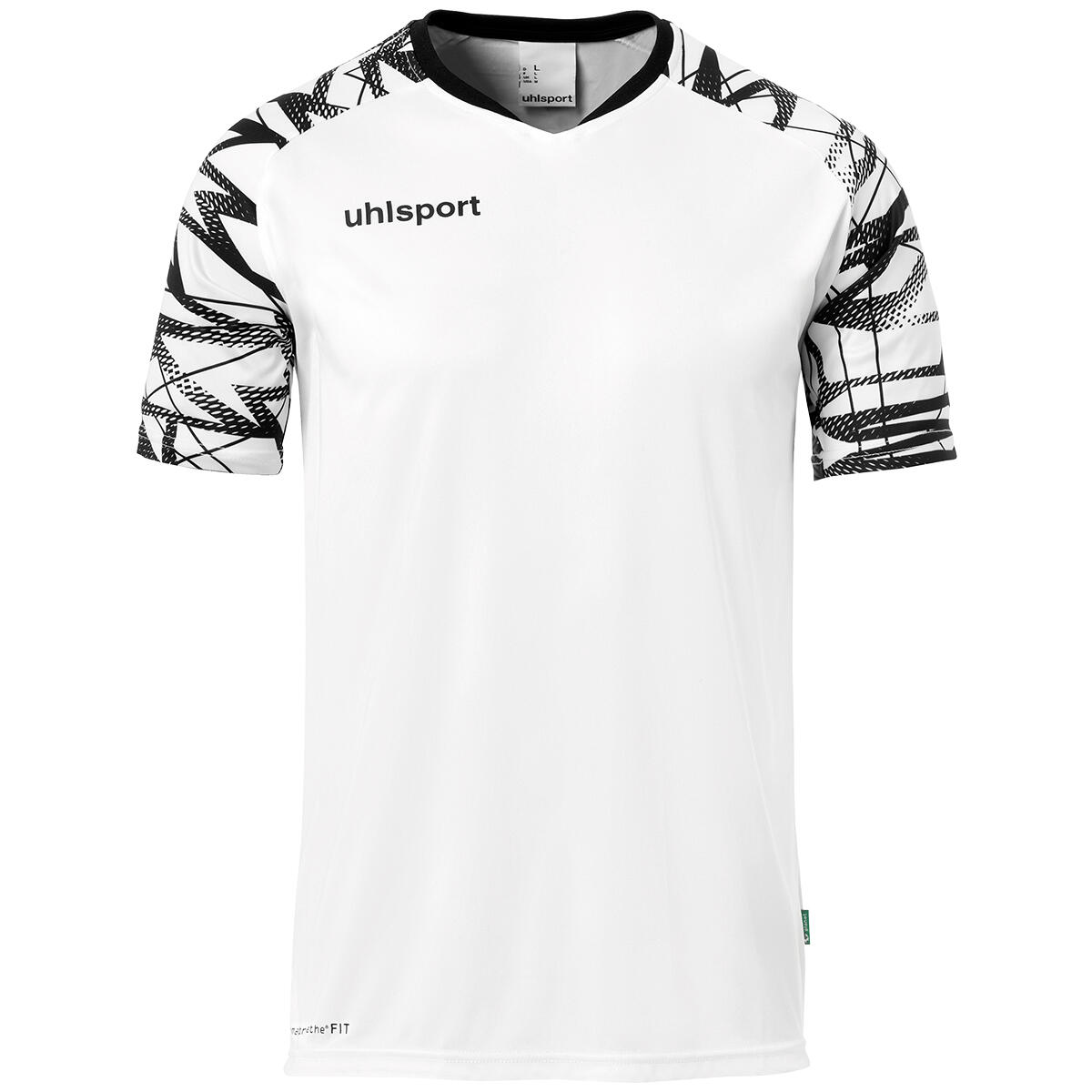 Uhlsport - T-shirt D'Entraînement Goal 25 Trikot Uhlsport - Maillot Manches Courtes - Blanc|noir - 42 M/l - Decathlon