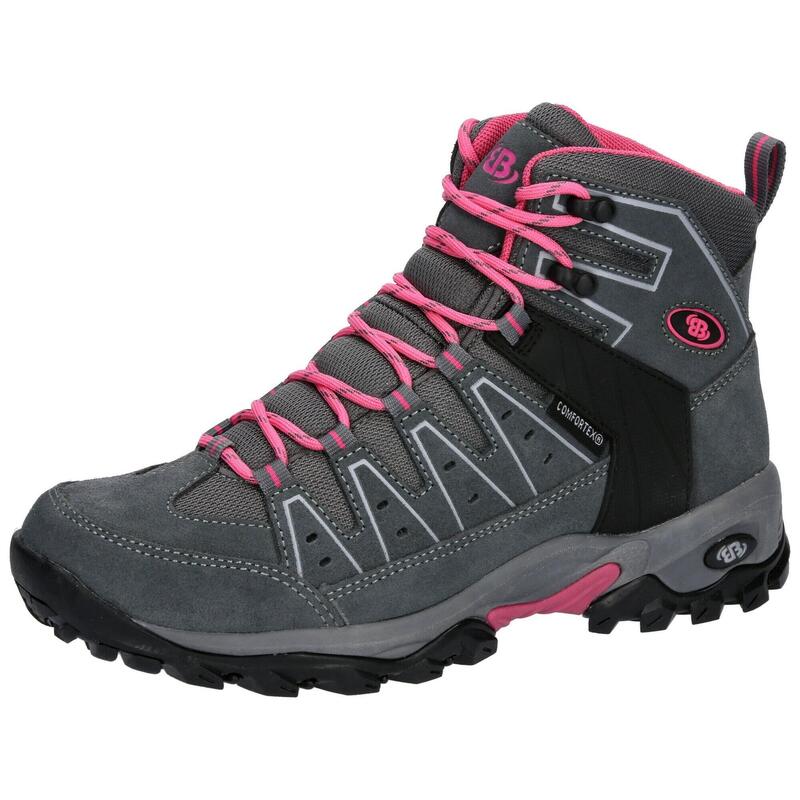 Wandelschoenen grijs waterproof Dames Mount Pinos High