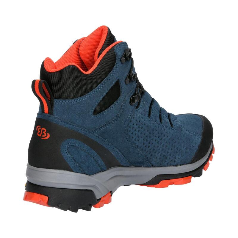 Wandelschoenen blauw waterproof Heren Mount Trish High