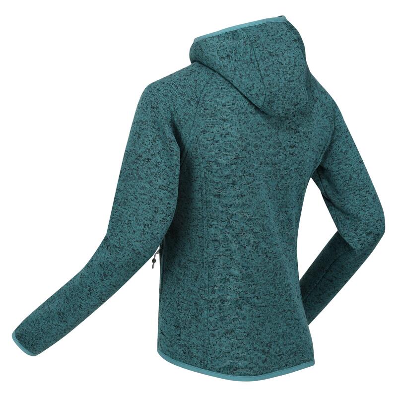 De Newhill sportieve fleece met capuchon voor dames