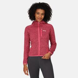 De Newhill sportieve fleece met capuchon voor dames