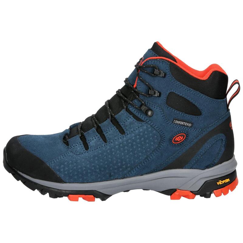 Wandelschoenen blauw waterproof Heren Mount Trish High