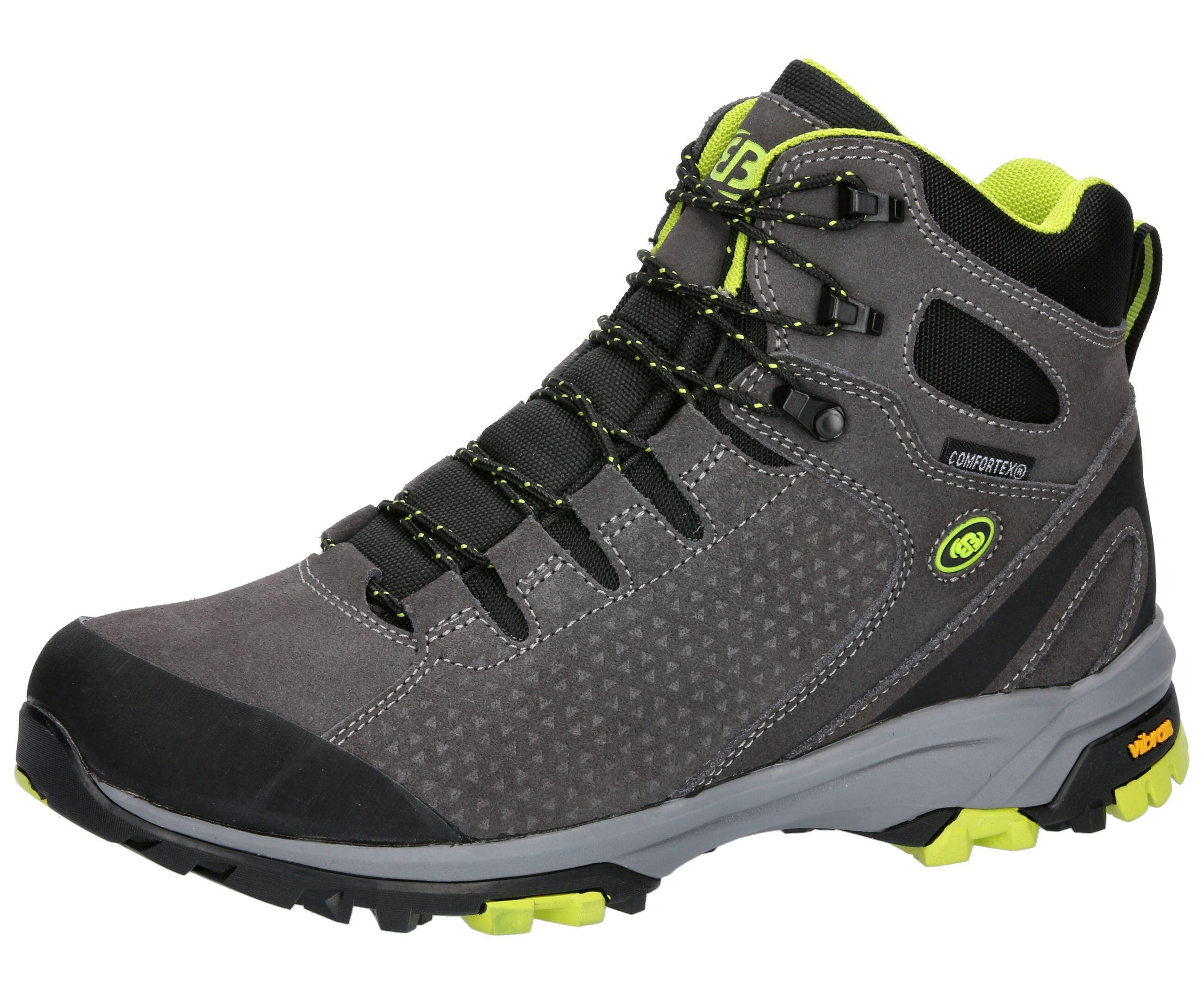 BRÜTTING Brütting Mount Trish High Suede Waterproof Hiking Shoe Vibram