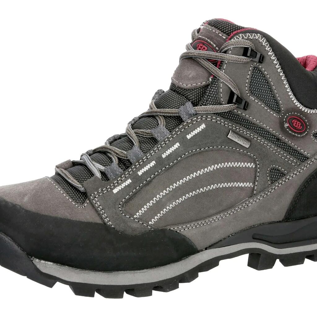 Brütting Mount Mangu High Women's Walking Shoe, Suede, Waterproof
