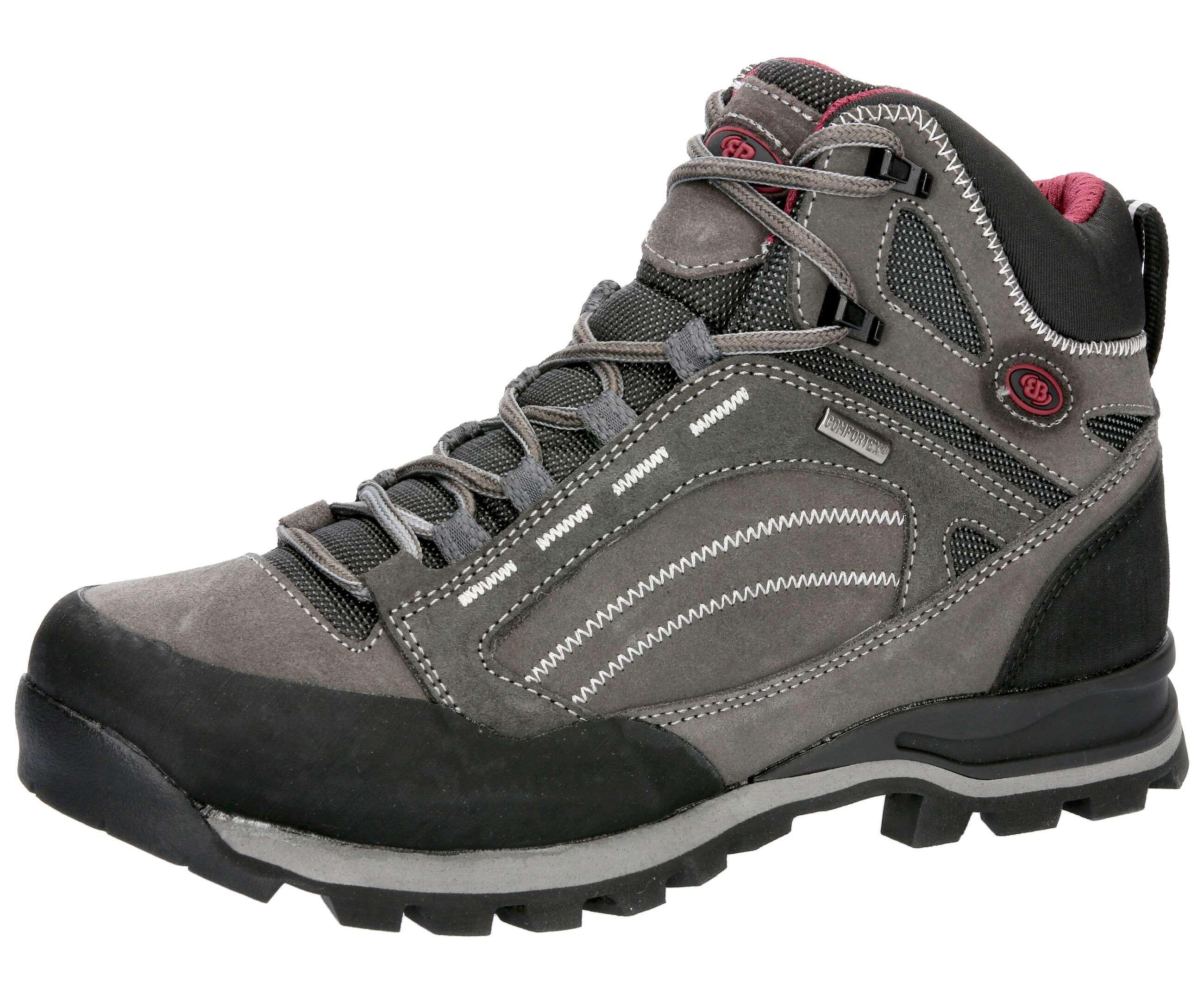 BRÜTTING Brütting Mount Mangu High Women's Walking Shoe, Suede, Waterproof