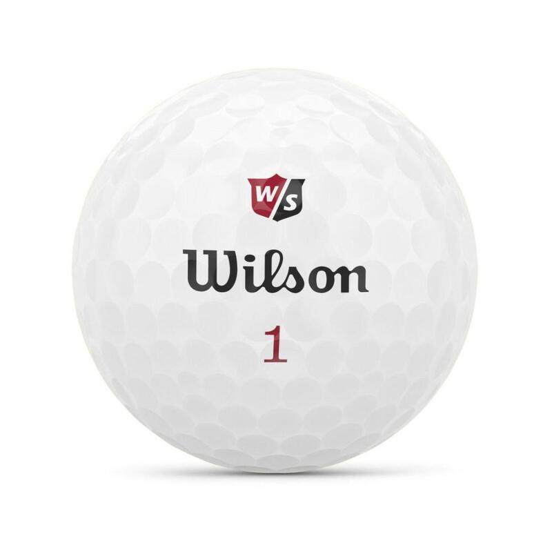 Balles de Golf Wilson Duo Soft Blanche