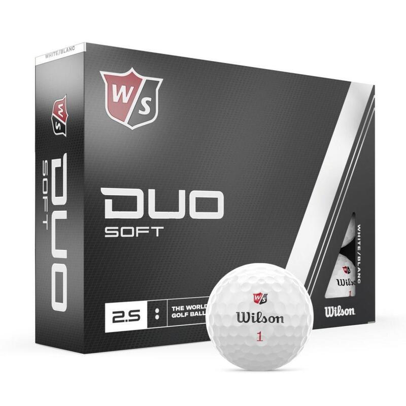 Wilson Golfbälle Duo Soft Weiß New
