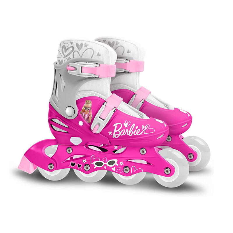 Patines en Linea 4 Ruedas Barbie Tamaño 30-33