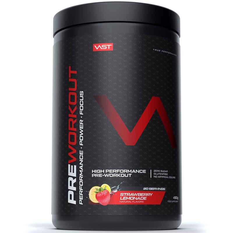 Preworkout - Für mehr Power in deinem Workout - Strawberry Lemonade