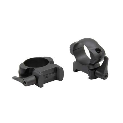 Anneaux de lunette de chasse B-Vision, amovible Weaver, 25,4 mm, 2 vis