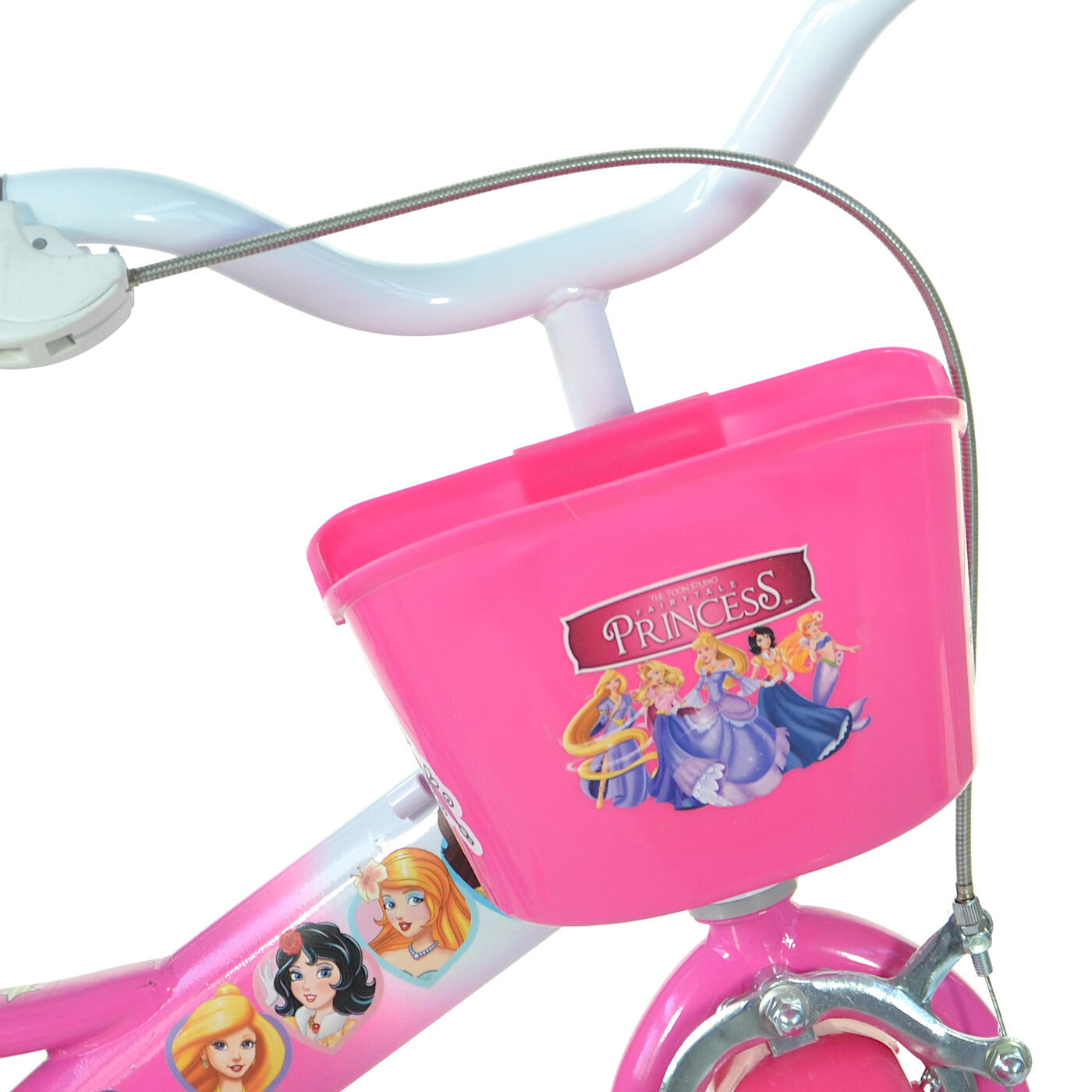 Dino Princess Kids Bike - 12in Wheel 2/4