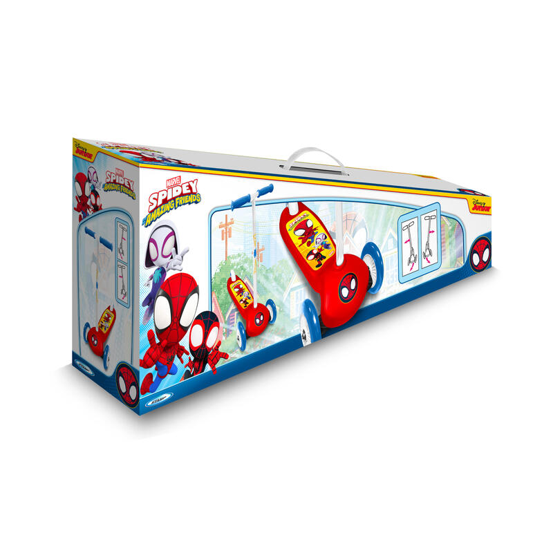 Trotineta intuitiva Spidey, platforma antiderapanta, manere ergonomice