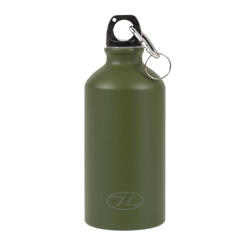 Bouteille en aluminium vert olive Highlander 500 ml