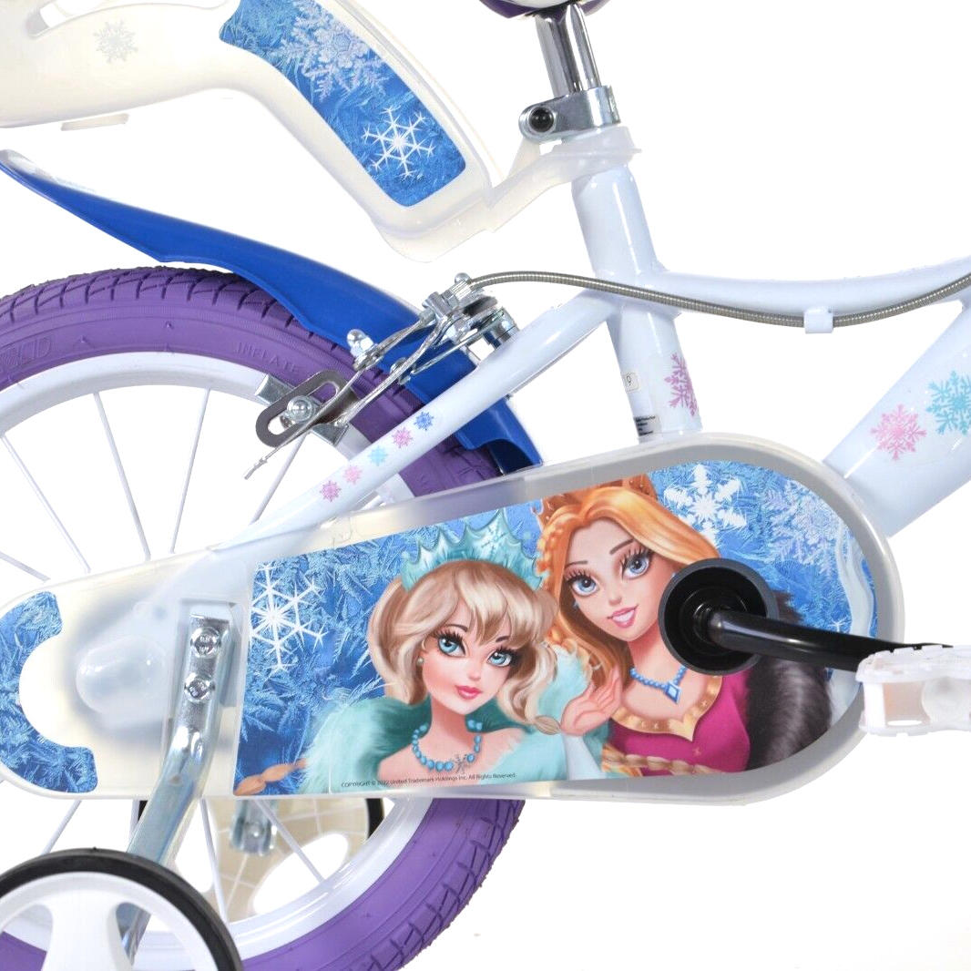 Dino Snow Queen Kids Bike 16in Wheel DINO BIKES Decathlon