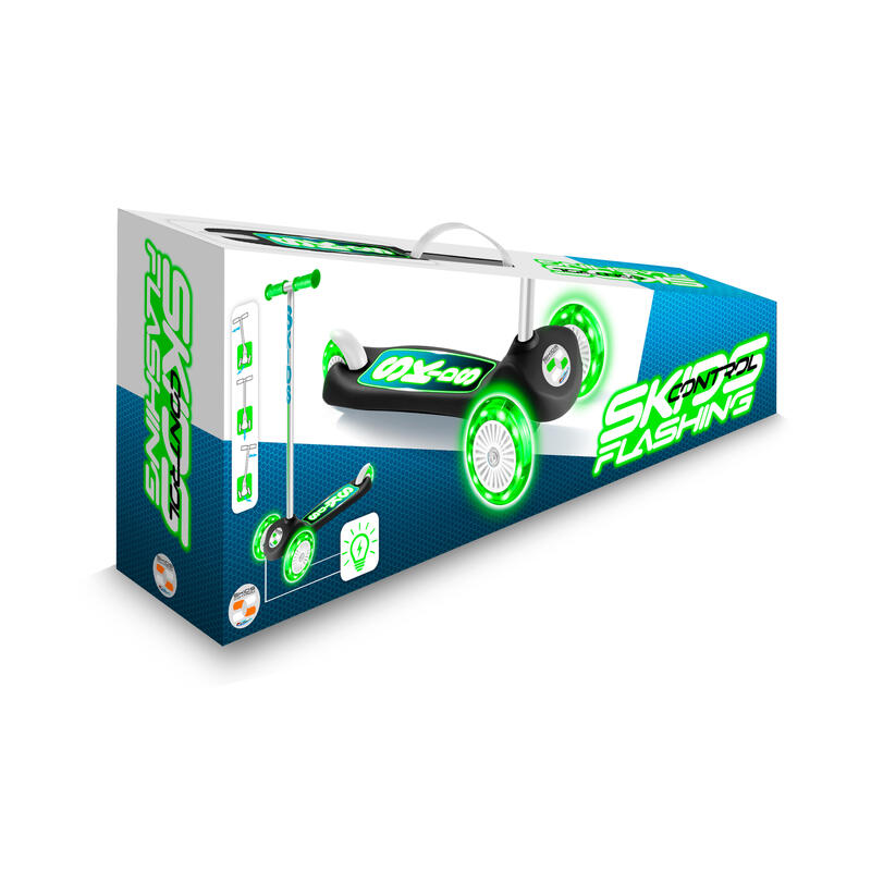 Step lichtgevend junior 66 x 27 cm Abec 5 groen