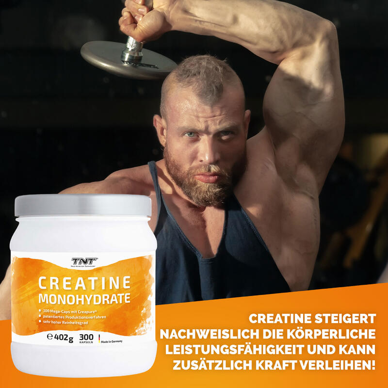 TNT Creatine Creapure® (300 Kapseln)