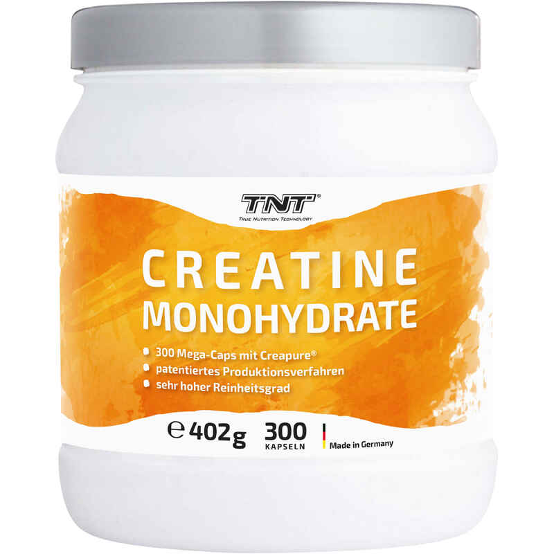 TNT Creatine Creapure® (300 Kapseln) Medien 1